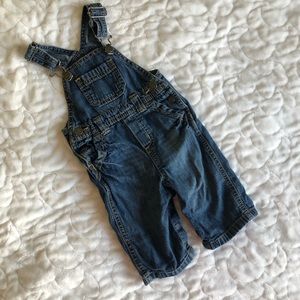 Old Navy Denim Overalls Size 3-6 months